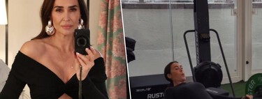 Vicky Martín Berrocal, a sus 53 años: "Después de tres días de entrenamiento, camino 60 minutos a buen paso (velocidad 6, inclinación 2 y con pesitas en los brazos) y los viernes Pilates" 