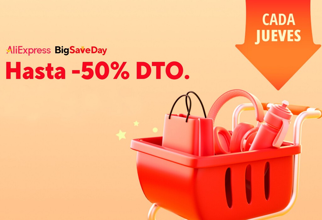 Hoy en el Big Save Day de AliExpress, descuentazos irresistibles en aspiradoras, freidoras de aire y más 