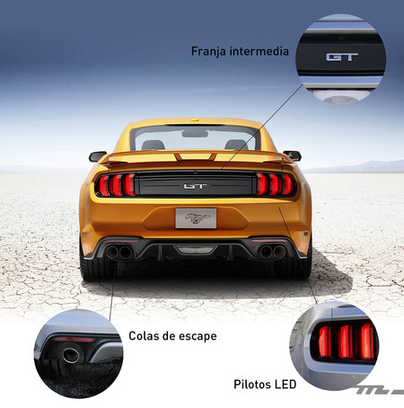 Ford Mustang 2018 trasera