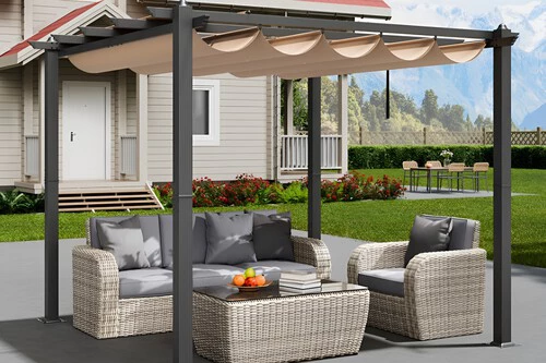 Pérgola Leroy Merlin