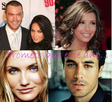 Los propósitos de año nuevo de las celebrities