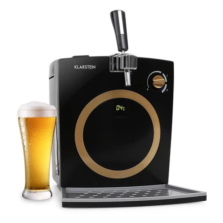 Dispensador de cerveza Klarstein con grifo, para barriles de hasta 5 litros, por 124,99 euros