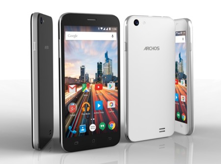 Archos 50 y 55 Helium +, Lollipop y LTE para todos los públicos