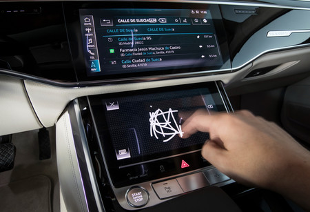 Audi A8 2018 MMI Touch response