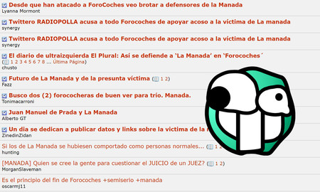La víctima de 'La Manada' solicita el cierre de Forocoches y Burbuja.info en la denuncia por la publicación de sus datos personales