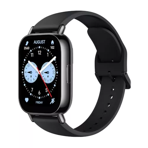 Xiaomi Redmi Watch 5 Lite, Llamadas Bluetooth, Pantalla AMOLED de 1.96 Pulgadas, Monitor de frecuencia cardíaca, 150 Modos Deportivos, hasta 18 días de autonomía, Negro