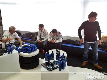 Wayne Gardner, Lucio Cecchinello, Oscar Haro y Herri Torrontegui