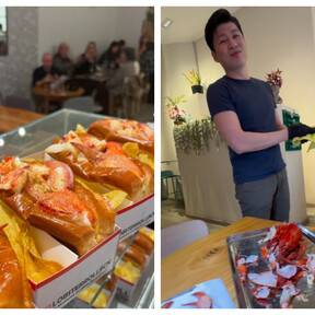 Bogavante y siesta: en este local de Barcelona puedes dormir tras comerte un 'lobster roll' al estilo americano
