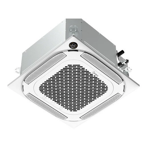 Aire acondicionado cassette Midea Inverter con 3.027,2 Frig/h y 3.276,6 Kcal/h, Monofásico - MCAU-35(12)N8Q-2 Blanco