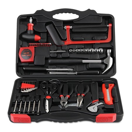Oferta flash en el maletín de herramientas de 57 piezas Intey: hasta medianoche cuesta 29,59 euros en Amazon con envío gratis
