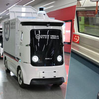 En China creen haber solucionado la saturación de repartidores: robots viajando en metro para entregarte paquetes