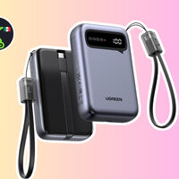 Nueva power bank UGREEN con carga rápida y cable USB-C integrado. Puede alimentar tres dispositivos al mismo tiempo 