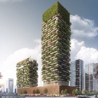 Los edificios con bosque incluido que se construirán en China 