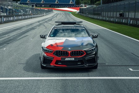 El BMW M8 Gran Coupé es el nuevo Safety Car de MotoGP y ya luce sus colores de guerra en circuito