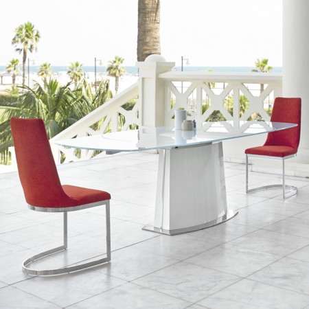 Buena o mala idea? mesas de cristal para el comedor Bases para mesa de comedor