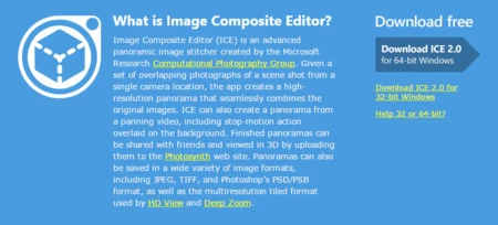 Microsoft Image Composite Editor (ICE)