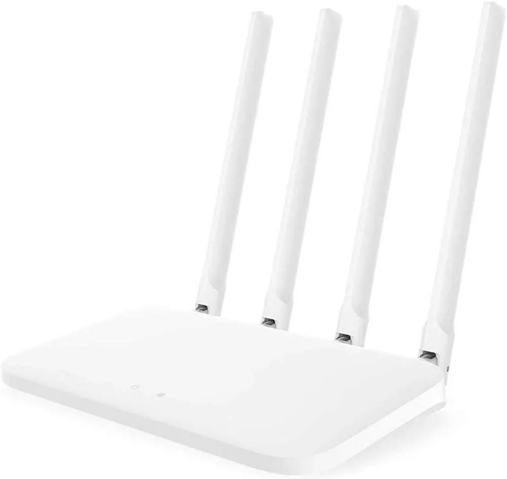 Xiaomi Mi Router 4C N300 - White*300 Mbps. *64 MB de RAM *4 antenas externas.* Hasta 64 dispositivos *Fácil configuración.