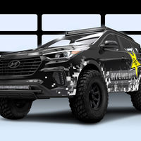 Hyundai y Rockstar Garage se unen para crear una versión off-road extrema de la Santa Fe