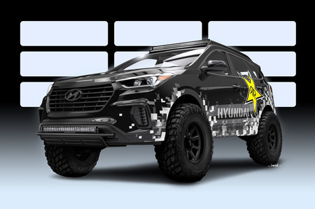 Hyundai y Rockstar Garage se unen para crear una versión off-road extrema de la Santa Fe