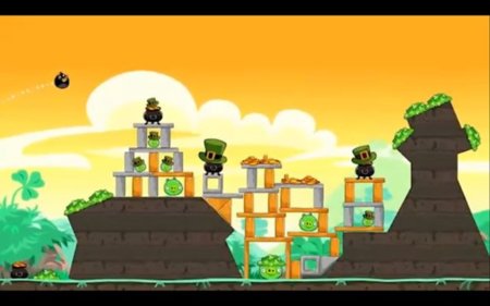 Angry Birds Seasons se tiñe de verde para festejar el Día de San Patricio