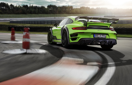 Techart 911 Turbo GTstreet R: un gigante verde de hasta 720 CV