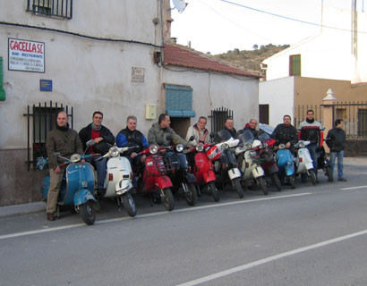 Quinta reunión informal scooterista de Alicante