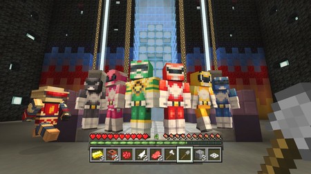 Es hora de metamorfosearse en Minecraft con sus skins de los Power Rangers y su nuevo minijuego