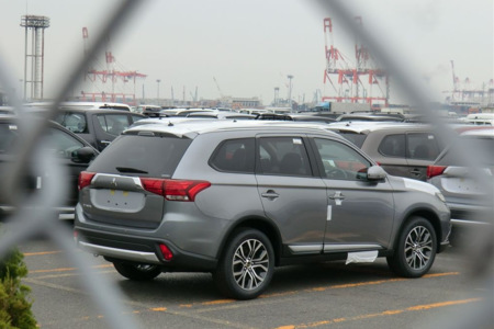 Así es realmente el Mitsubishi Outlander 2016 cuando lo espían