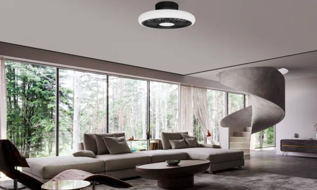 No le temas a la ola de calor: Leroy Merlin tiene este ventilador de techo en oferta que, además de refrescar, decora 