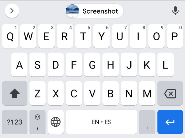 Gboard Portapapeles Capturas Pantalla