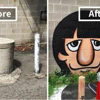 Un genio anónimo está transformando las calles de Nueva York en divertidísimas obras de arte llenas de color 