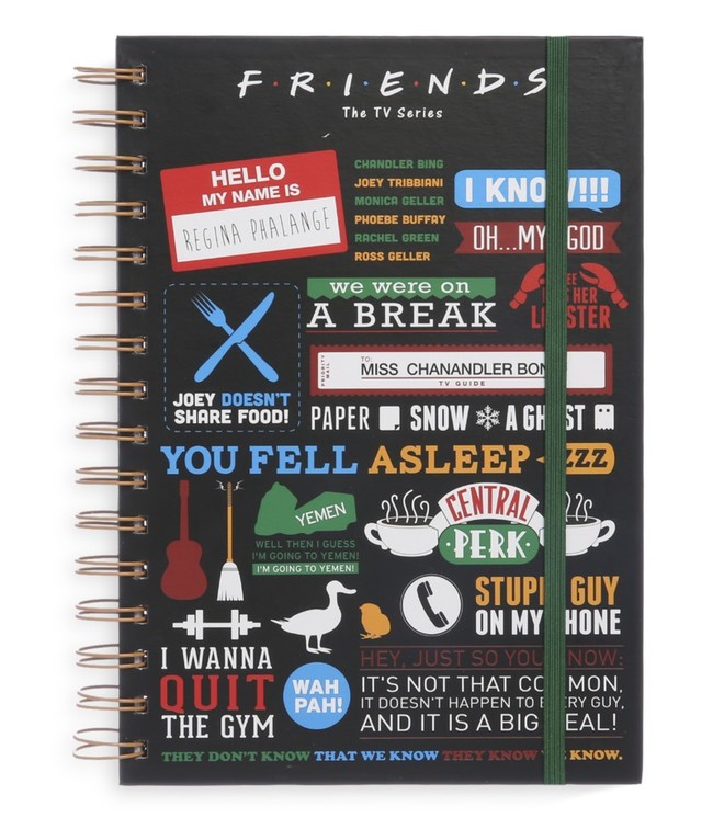 Kimball 543601 Dtr Friends Spiral Notebook Grade Roi Fr Ib Us Wk43 Price Eur3 50