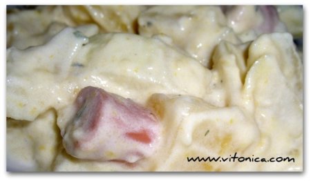 Ensalada alemana. Receta saludable