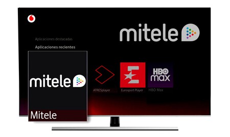 La app de MiTele llega a Vodafone TV con todos sus canales y vídeo bajo demanda
