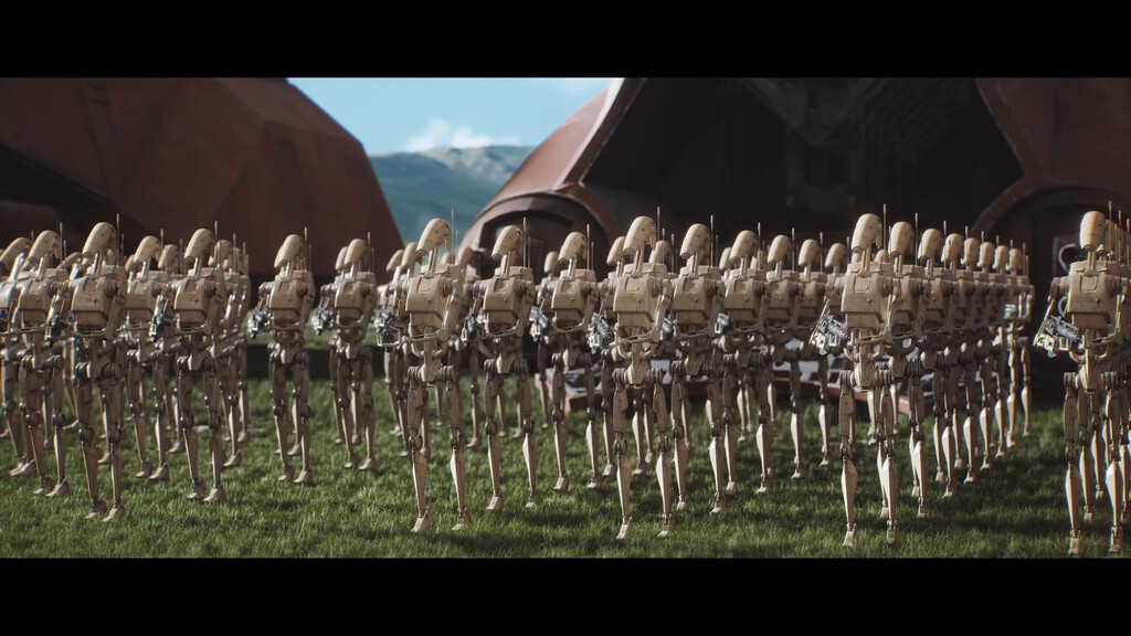 No es Star Wars: La Amenaza Fantasma, es la batalla de Naboo en Unreal Engine 5 que deseamos ver alguna vez en Battlefront No es Star Wars: La Amenaza Fantasma, es la batalla de Naboo en Unreal Engine 5 que deseamos ver alguna vez en Battlefront
