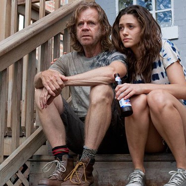 William H. Macy y Emmy Rossum en 'Shameless'