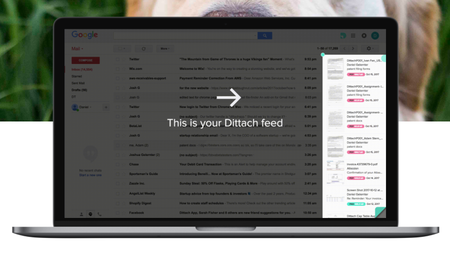 Dittach: encuentra y gestiona todos los archivos adjuntos que viven en tu correo de Gmail