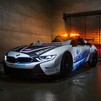 Este BMW i8 Roadster es el nuevo Safety Car de la Fórmula E, que no es eléctrico pero sí híbrido
