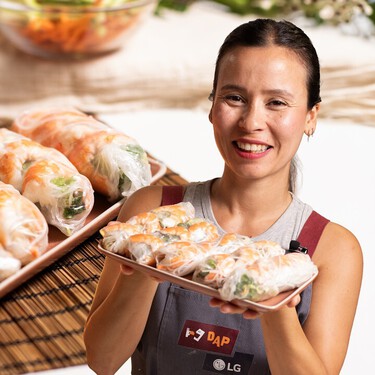 Estos rollitos lucen de lo lindo, pero se preparan casi sin cocinar y son todo lo saludables que quieras 