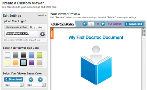 Editor de DocStoc