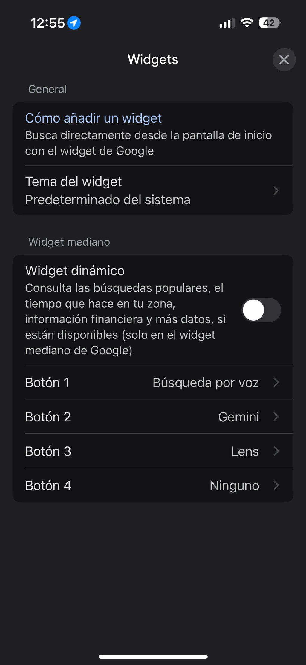 Widget personalizable de Google para iOS: cómo configurarlo para elegir ...
