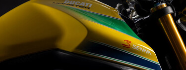 Ayrton Senna era un loco de las motos. Ahora Ducati ha lanzado una edición especial de su Monster 900 como homenaje