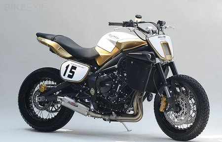 Triumph Hellfire flat tracker, intentando mejorar lo que ya es bueno