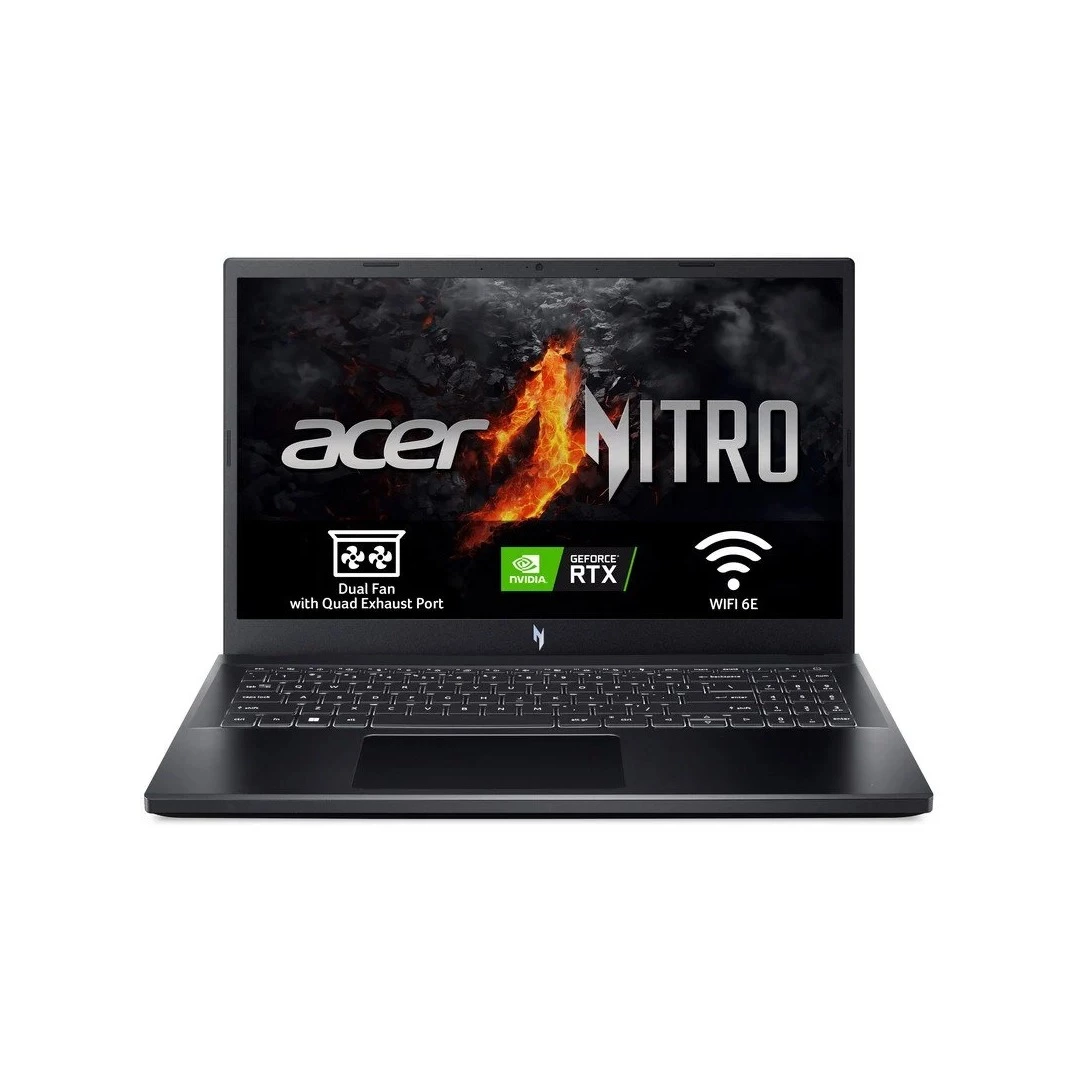 Portátil Acer Gaming NITRO V 15 ANV15-51-96C3 Intel Core i9-13900H/32GB/1TB SSD/RTX 4060/15.6"
