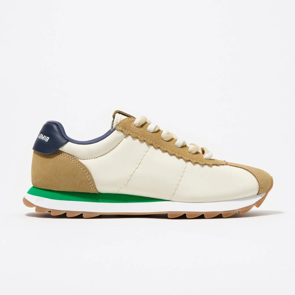 Bimba y Lola
Zapatillas deportivas de mujer bicolor y suela con acabado dentado