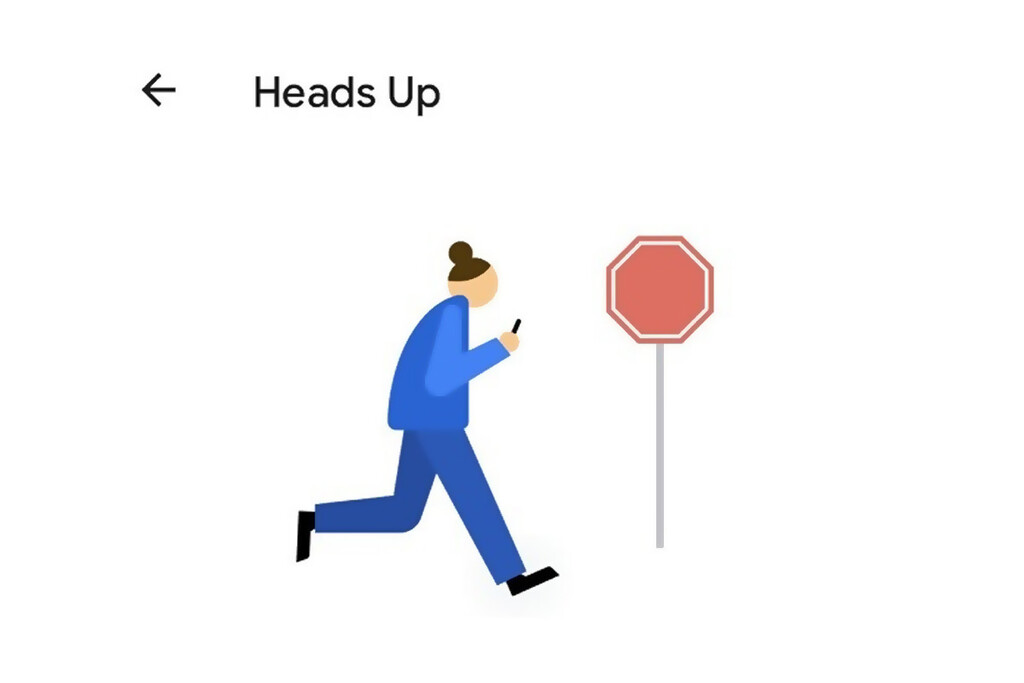 Bienestar Digital te recordará que no uses el móvil mientras andas, con 'Heads Up'