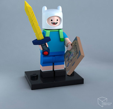 Finn y Jake salen de Ooo y se meten en el mundo de LEGO con estas figuritas tan molonas