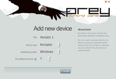 Prey, software de localización de código libre para portátiles