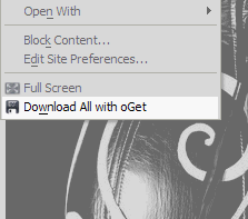 oGet, integra gestores de descargas en Opera