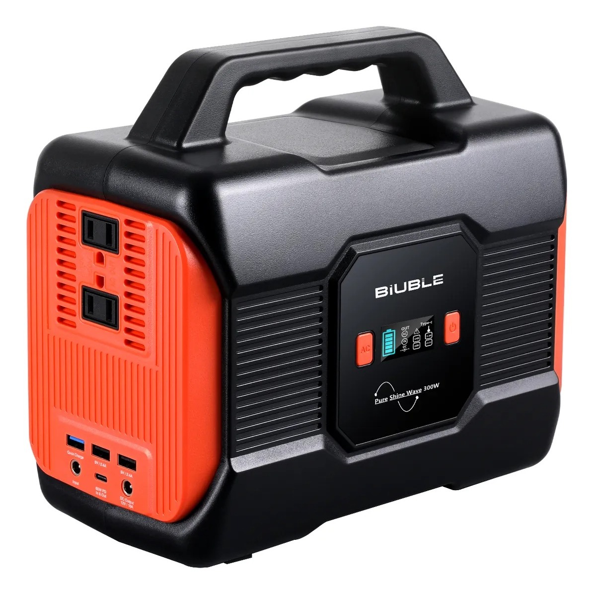 Estación de energía BiUBLE de 300W y 296 Wh